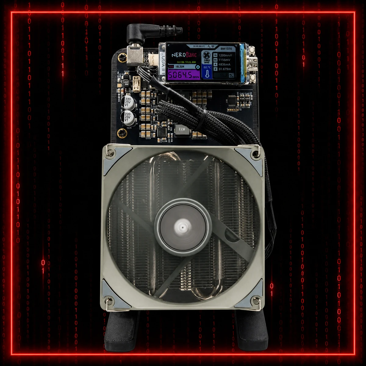 NerdAxe and NerdQaxe Bitcoin miner