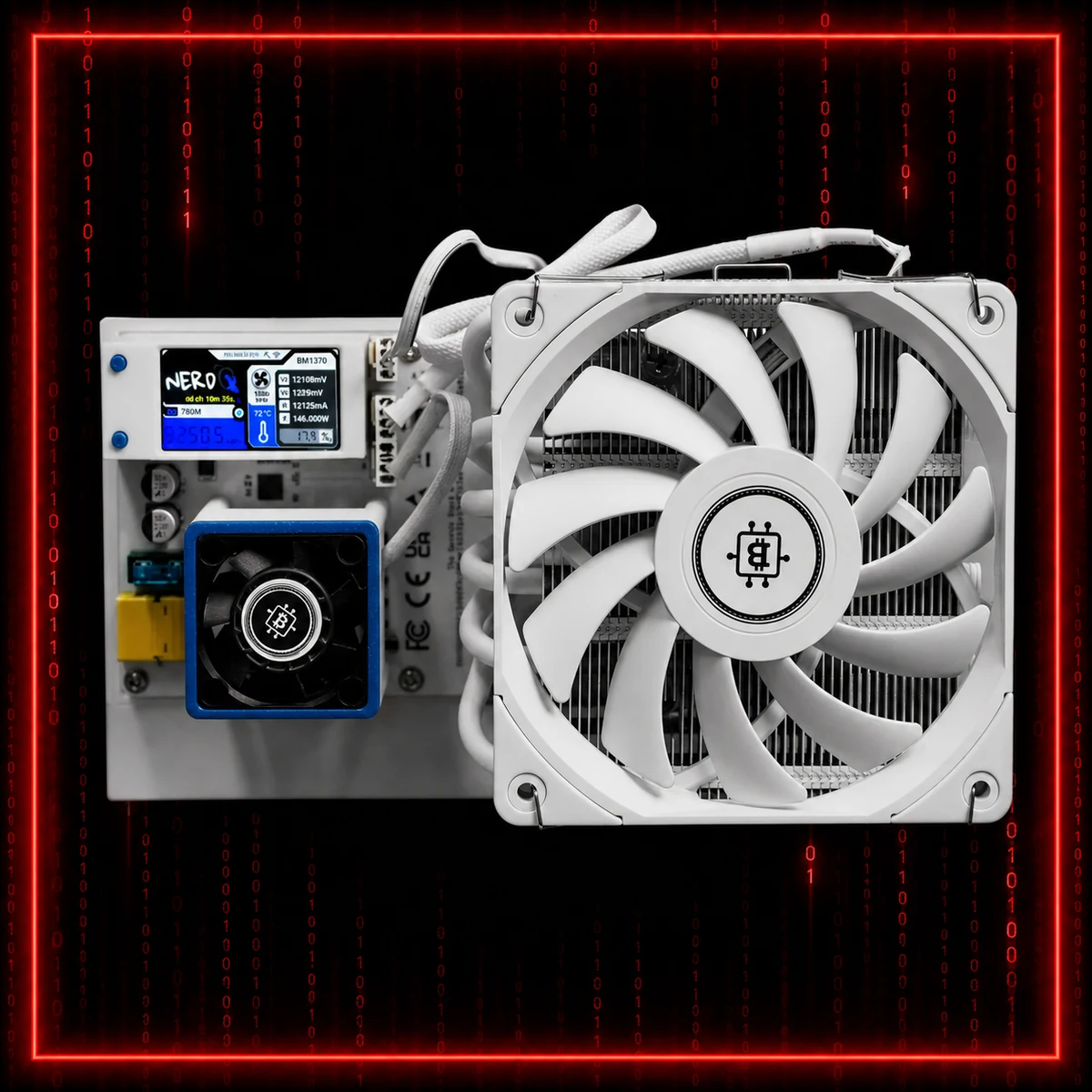 NerdQX 8T Home Bitcoin Miner